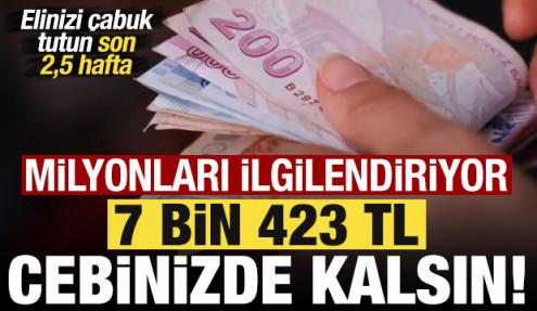 Milyonları ilgilendiriyor, son 2,5 hafta! 15 TL'lik fiyat 7 bin 438 TL'ye çıkacak... 