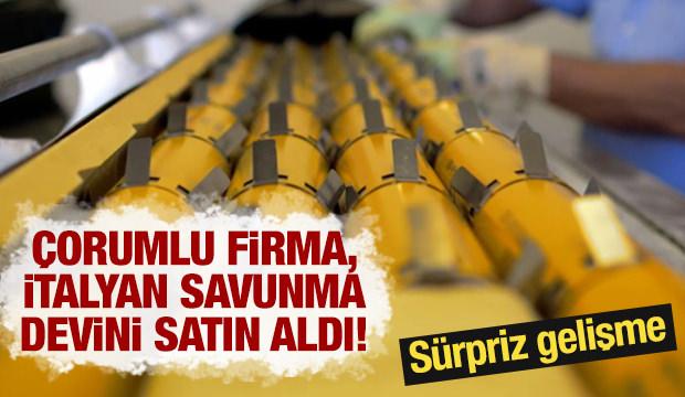 Çorumlu firma, İtalyan savunma devini satın aldı!