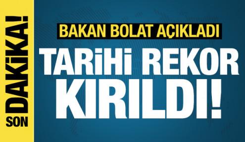 Bakan Bolat'tan ihracat rakamları açıklaması!