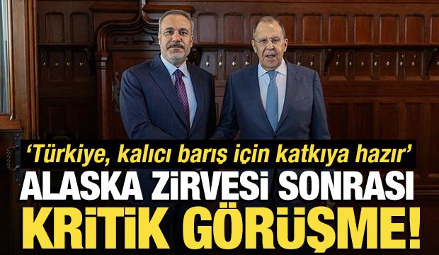 Dışişleri Bakanı Fidan, Rus mevkidaşı ile görüştü: Türkiye kalıcı barış için katkıya hazır