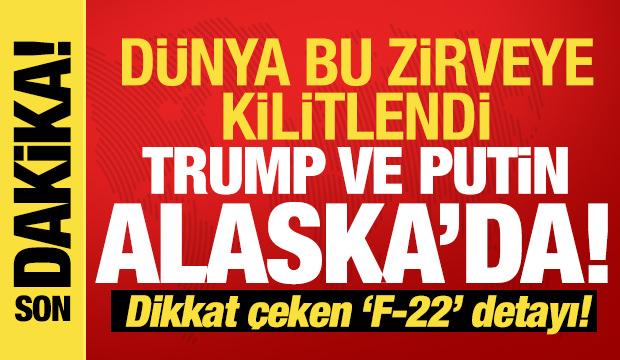 Zirveye dakikalar kaldı! Trump ve Putin Alaska'ya indi: Görüşme öncesi 'ateşkes' mesajı!
