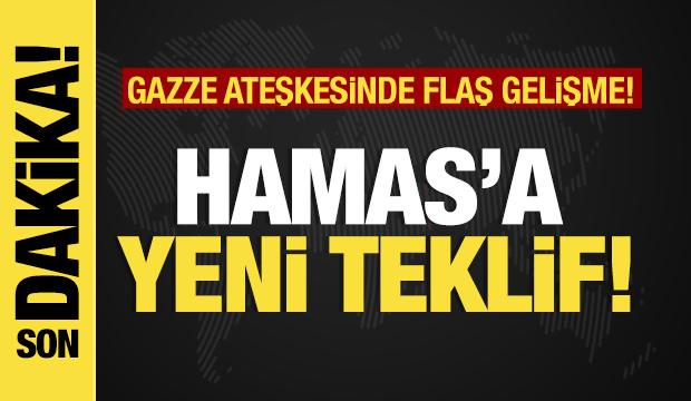Gazze ateşkesinde flaş gelişme! Hamas’a yeni teklif!