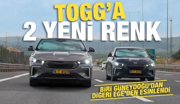 Togg'a 2 yeni renk eklendi: Mardin ve Urla