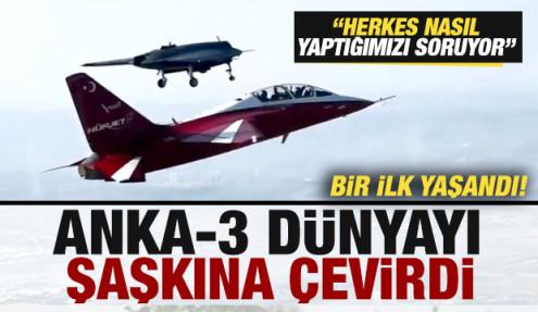 ANKA-3 dünyayı şaşkına çevirdi! Bir ilki başardı: Herkes nasıl yaptığımızı soruyor