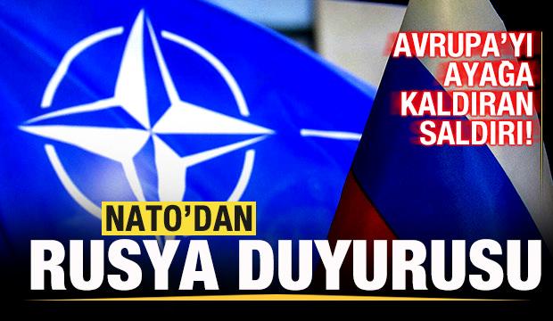 Avrupa'yı ayağa kaldıran saldırı sonrası NATO'dan son dakika Rusya duyurusu