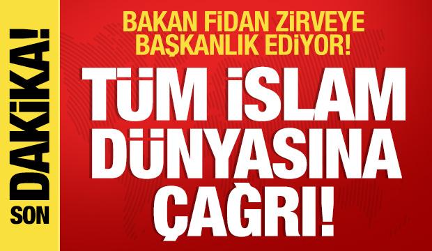 Bakan Fidan: Filistin halkının ihtiyacı, kolektif olarak devreye girmemiz