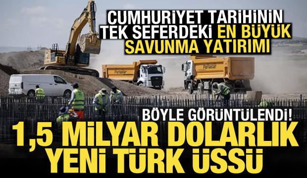 Cumhuriyet tarihinin en büyük savunma sanayisi yatırımını görüntülendi