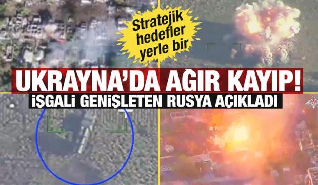 Ruslar, Ukrayna'nın kritik silah sistemlerini imha etti