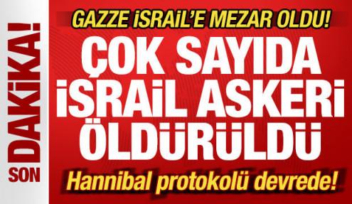 Son dakika: Gazze, İsrail'e mezar oldu! Pusuya düştüler: Çok sayıda asker öldürüldü