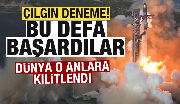 Sonunda başardılar! Starship roketinin 10’uncu test uçuşunu başarıyla gerçekleştirdi