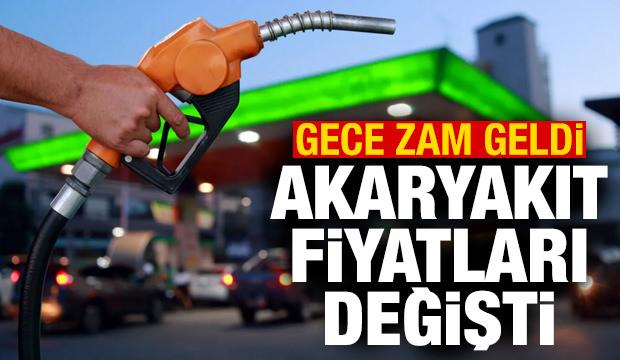 Gece zam geldi! Akaryakıt fiyatları değişti