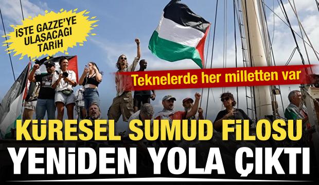 Küresel Sumud Filosu Gazze için yeniden yola çıktı