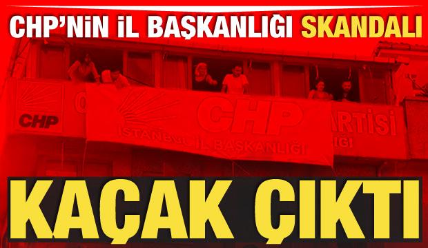 CHP, kaçak yapıyı İl Başkanlığı yapmış