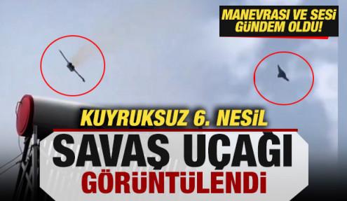 Çin'in kuyruksuz 6. nesil savaş uçağı J-50 görüntülendi!