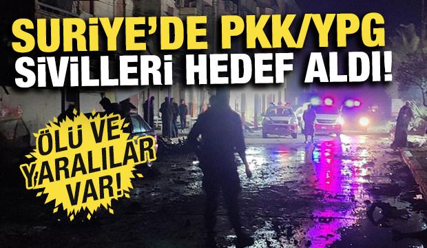 Suriye'de terör örgütü PKK/YPG, Münbiç’te sivilleri hedef aldı