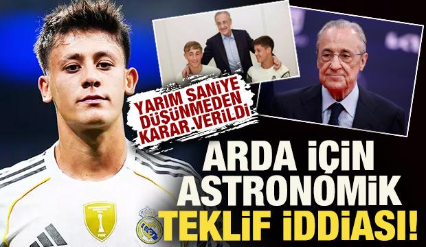 Arda Güler için astronomik teklif iddiası! Perez yarım saniye düşünmeden karar verdi