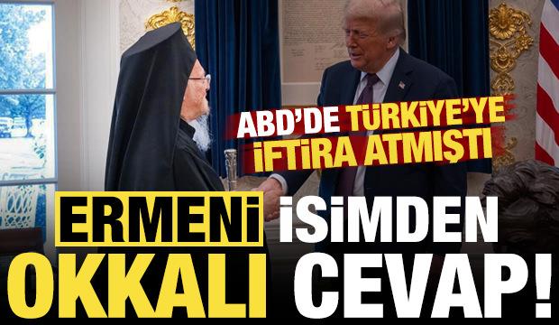 Bartholomeos'un Türkiye iftirasına, Ermeni isimden okkalı cevap!