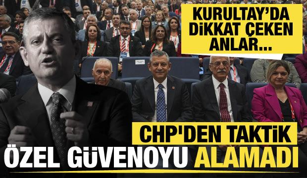 CHP 22. Olağanüstü Kurultayı başladı! Özel tek aday, Kılıçdaroğlu katılmadı