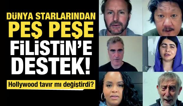 Hollywood starları Filistin'e destek vermeye başladı