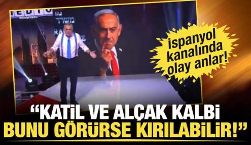 İspanyol kanalında olay anlar... 