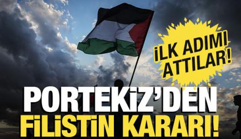 Portekiz'den Filistin kararı! İlk adımı attılar