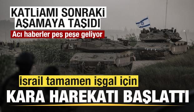 Son dakika: İşgalci İsrail kara harekatı başlattı! Acı haberler peş peşe geliyor