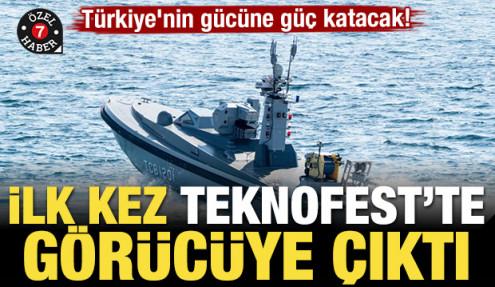Türkiye'nin gücüne güç katacak! Teknofest'te ilk kez görücüye çıktı