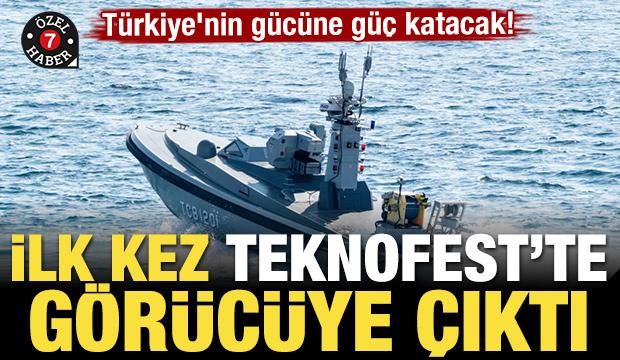 Türkiye'nin gücüne güç katacak! Teknofest'te ilk kez görücüye çıktı