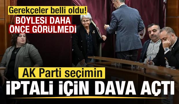 AK Parti seçimin iptali için dava açtı! Gerekçeler belli oldu! Böylesi daha önce görülmedi