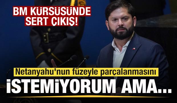 BM kürsüsünde sert çıkış: Netanyahu'nun füzeyle parçalanmasını istemiyorum ama...