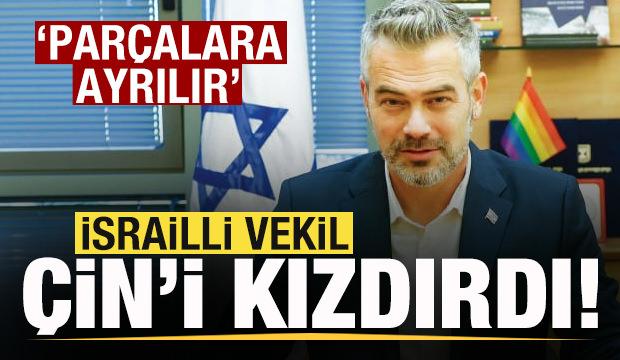  İsrailli vekil Çin'i kızdırdı! Tehdit gibi açıklama: Parçalara ayrılır