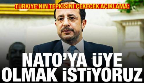 Güney Kıbrıs'tan NATO'ya girme isteği