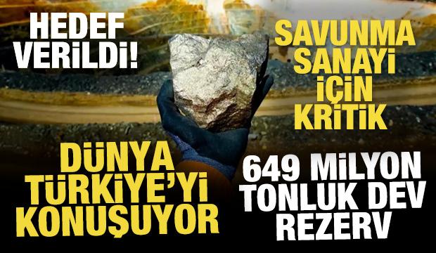 694 milyon tonluk kaynak tespit edildi! Batı'nın talebine Türkiye cevap verecek