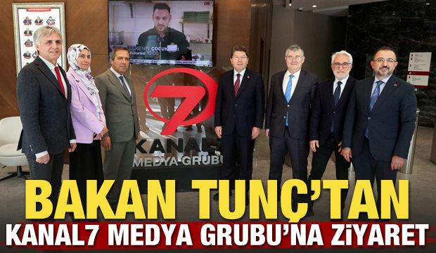 Adalet Bakanı Yılmaz Tunç'tan Kanal7 Medya Grubu'na ziyaret