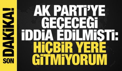 AK Parti'ye geçeceği iddia edilmişti! Burcu Köksal'dan açıklama