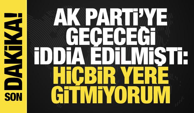 AK Parti'ye geçeceği iddia edilmişti! Burcu Köksal'dan açıklama