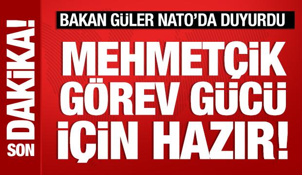 Bakan Güler, NATO'da duyurdu: TSK, Gazze için hazır!