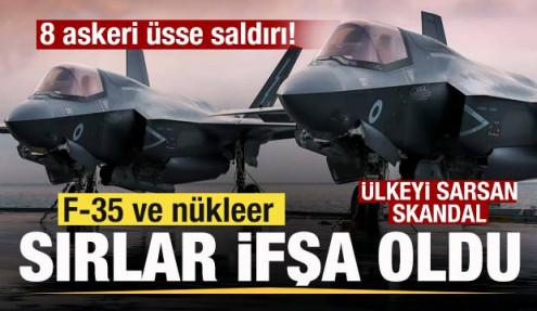 İngiltere'yi sarsan skandal! 8 askeri üsse saldırı! F-35 ve nükleer sırlar ifşa oldu
