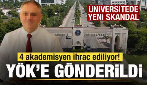 Üniversitede yeni skandal! 4 akademisyen ihraç ediliyor! YÖK'e gönderildi
