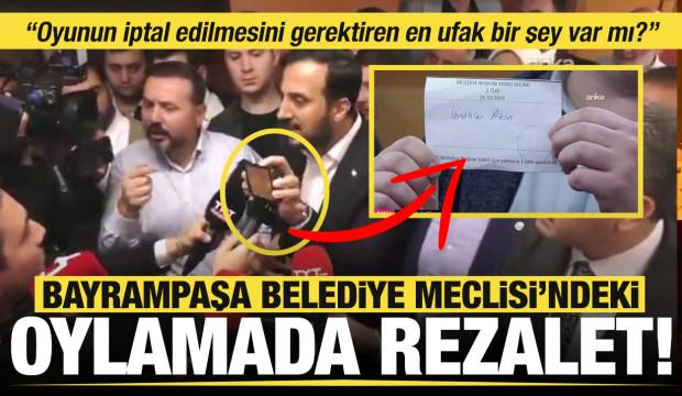 Bayrampaşa Belediye Meclisi’ndeki oylamada rezalet! 