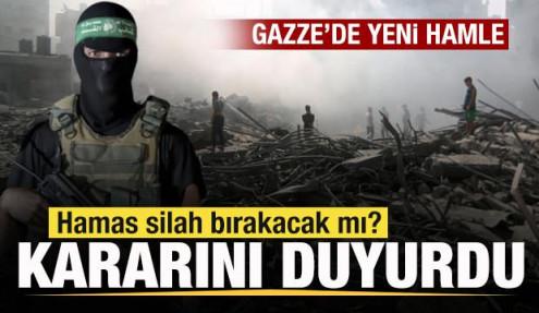 Hamas'tan son dakika açıklaması: Silah bırakacak mı? Kararını duyurdu