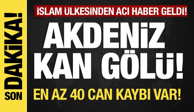 Son dakika...Tunus'ta göçmen botu faciası! En az 40 ölü!