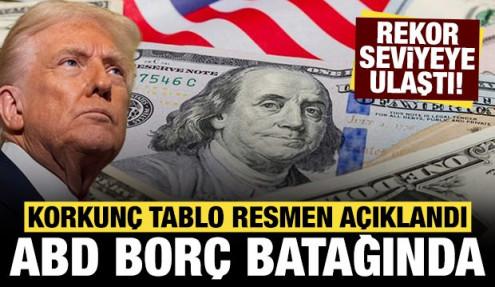 ABD'de korkunç tablo resmen açıklandı: Borç rekor seviyeye ulaştı!