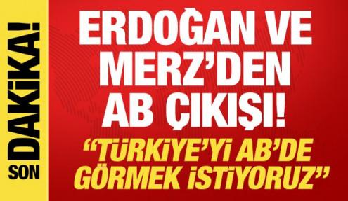 Almanya Başbakanı Merz Ankara'da: Ortak basın toplantısı düzenleniyor!