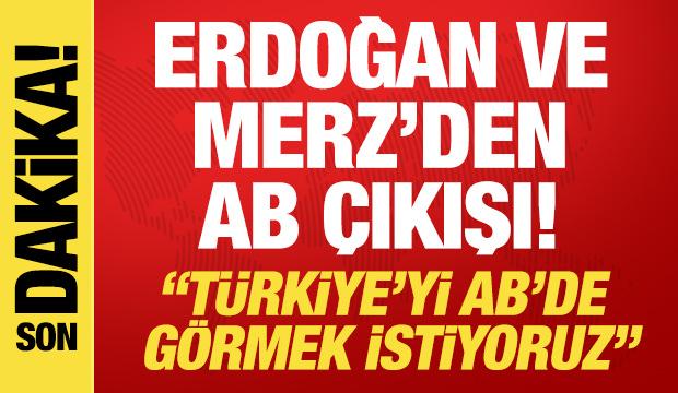 Almanya Başbakanı Merz Ankara'da: Ortak basın toplantısı düzenleniyor!