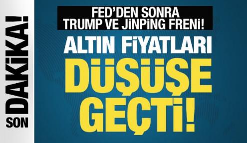 Altın fiyatlarında düşüş! İşte son fiyatlar...