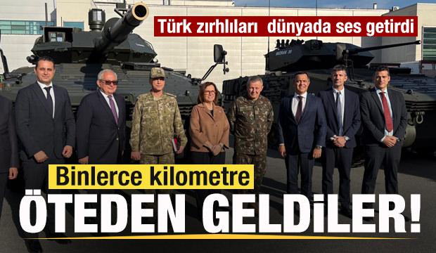 Binlerce kilometre öteden geldiler! Türk zırhlıları dünyada ses getirdi