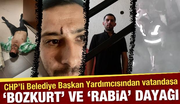 CHP'li başkan yardımcısı ve meclis üyesi, 'Bozkurt' ve 'Rabia' yapan vatandaşı darp etti