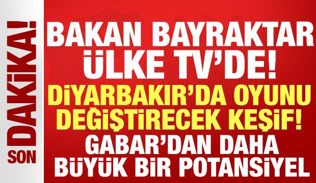Enerji Bakan Bayraktar canlı yayında 
