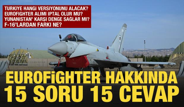 Eurofighter hakkında 15 soru 15 cevap